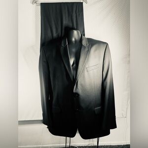 44 LONG Michael Strahan 2 Piece Suit Dinner Jacket 44L  Slacks Dress Pants 38/29
